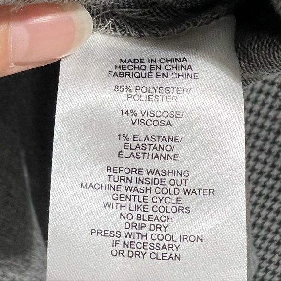 JONES NEW YORK Oversized Shacket Plaid Button Up, Size Large-#244 - Picture 10 of 10